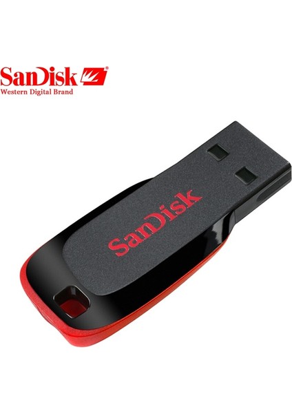 Siyah 32GB Sandisk CZ50 USB Flash Sürücü 32GB Mini USB Flash Sürücü USB Sopa 4gb 8gb 16GB USB Bellek Çubuğu 64GB Flash Disk 128GB Hediye ile (Yurt Dışından)