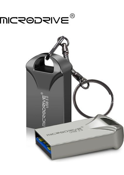 Siyah 64GB USB 3.0 Flash Sürücü Süper Mini Kalem Sürücü 64GB 32GB Pendrive USB Metal Çubuk 128GB Hafıza Çubuğu Gerçek Kapasiteli Flash Bellek (Yurt Dışından)