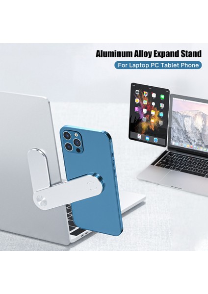 Koyu Gary Plastik Tablet Standı Dizüstü Genişletme Standı Alüminyum Alaşım ipad iPhone Xiaomi Macbook Masaüstü Tutucu Bilgisayar Tablet Pc Aksesuarları (Yurt Dışından) fiyatları