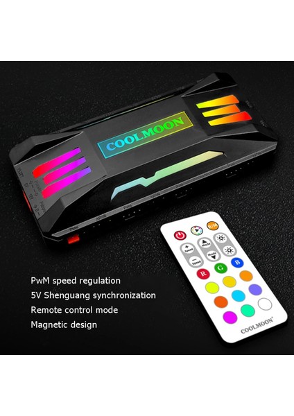 Beyaz Rgb Denetleyici 4pin Pwm 5V 3pin Argb Soğutma Fanı Akıllı Akıllı Uzaktan Kumanda Asus/msı/gigabyte/asrock Kasa Şasi (Yurt Dışından) fiyatları