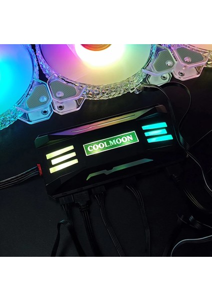 Beyaz Rgb Denetleyici 4pin Pwm 5V 3pin Argb Soğutma Fanı Akıllı Akıllı Uzaktan Kumanda Asus/msı/gigabyte/asrock Kasa Şasi (Yurt Dışından) indirimleri