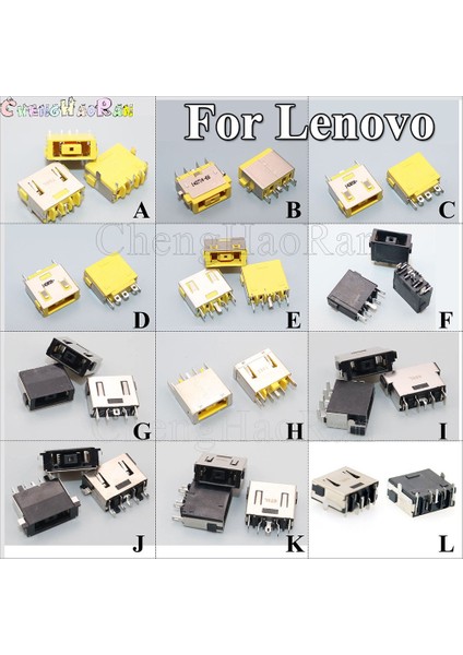 K 1 Adet Dc Güç Jack Konnektörü Lenovo Ideapad Yoga 11 11S 13X1 G400 G490 G405S G505 G490 G500 Z501 100-14IBD 100-15IBD Soket (Yurt Dışından)