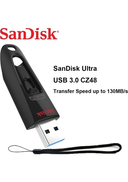 SDCZ48 256 GB Sandisk Flash Sürücü CZ48 Ultra Usb3.0 Pendrive 16 GB 32 GB 64 GB 128 GB 256 GB Kalem Sürücü USB Sopa Masaüstü Dizüstü Netbook U Disk Için (Yurt Dışından)