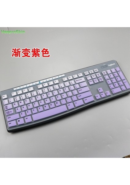 Logitech MK295 MK275 MK270 MK260 MK200 K200 K260 K270 Silikon Toz Geçirmez Mekanik Masaüstü Bilgisayar Klavye Kapak Koruyucu (Yurt Dışından)