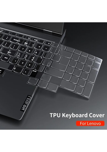 Legion 5 15ITH6H Laptop Klavye Kapağı Lenovo Legion 5 15ACH6H/15IMH05 Şeffaf Dizüstü 15.6 Inç 2021 Tpu 2022 Yeni 5 Pro 16IAH7H 15IAH7H (Yurt Dışından)