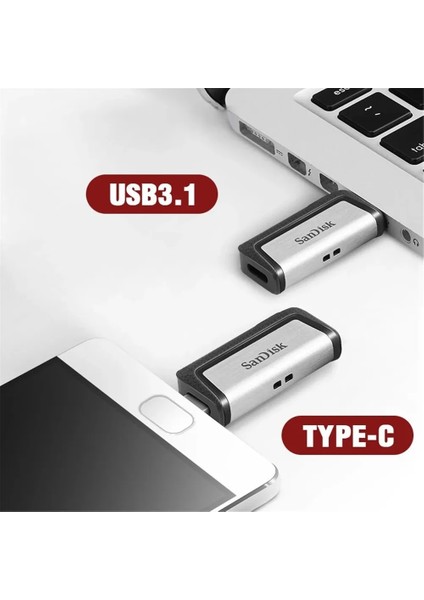Sddd3-1 Adet 32 GB Sandisk 1 Tb Sdddc4 USB 3.1 Flash Sürücü Tip-C 128 GB 256 GB 32 GB 64 GB Telefon Mikro USB 3.0 Otg Flash Sürücü Sdddc3 512 GB Kalem Sürücü (Yurt Dışından)