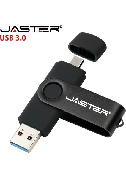 Yeşil 64GB Jaster USB 3.0 Otg Metal USB Flash Sürücü Pendrive 16GB 32GB 64GB 128GB Anahtar USB Sopa Kalem Sürücü Flaş (Yurt Dışından) indirimleri