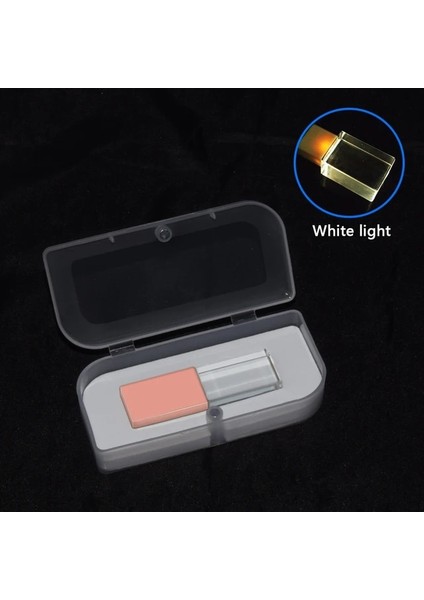 Gül Altın - Beyaz 64GB Moda Kristal Tarzı USB Flash Kalem Sürücü Memoria USB 4gb 8gb 16GB 32GB USB 2.0 Hediye Pendrive Cle USB (10 Adetten Fazla Ücretsiz Logo) (Yurt Dışından)