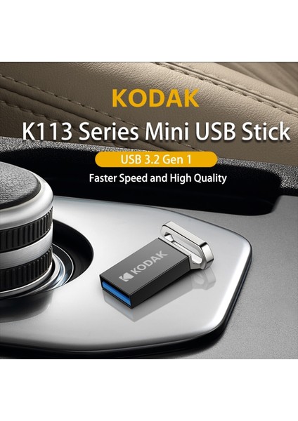 64 GB Yeni Kodak Usb3.2 Yüksek Hızlı Mini USB Flash Sürücü 64G 32G 128G Kalem Sürücü Usb3.0 Araba Dizüstü Bilgisayarlar Için Macbook USB Sopa Otg (Yurt Dışından) modelleri