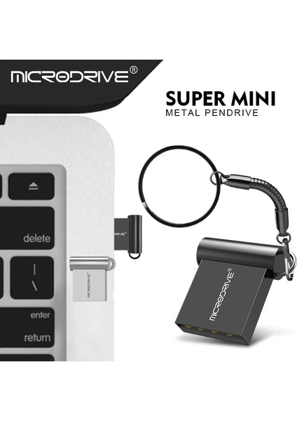 Siyah 256GB Altın / Gümüş / Siyah Metal USB Flash Sürücü 4g 8g 16G 32G 64G 128GB 256GB 512GB Memory Stick U Disk Anahtarlık ile Pendrive (Yurt Dışından)