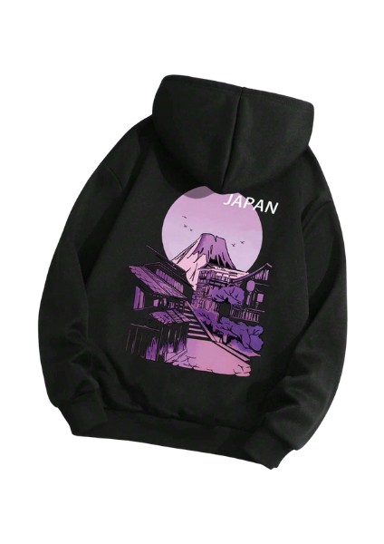 Grımy Unısex Japan Baskılı Oversize Sweatshirt