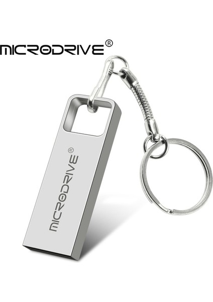 Gümüş 256 GB Mini Anahtar USB Flash Sürücü Gümüş Siyah Metal Kalem Sürücü 64 GB 32 GB 128 GB Hafıza Çubuğu Pendrive Flash Kart (Yurt Dışından)