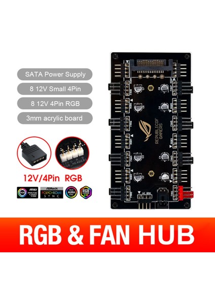 3pın 4d Kabuklu 12V 4pin Rgb 5V 3 Pin Argb Kablo Ayırıcı Hub Sata/4d Powered Uzatma Kablosu Adaptörü LED Şerit Işık Pc Rgb Fan Soğutucu Kontrolü (Yurt Dışından) modelleri