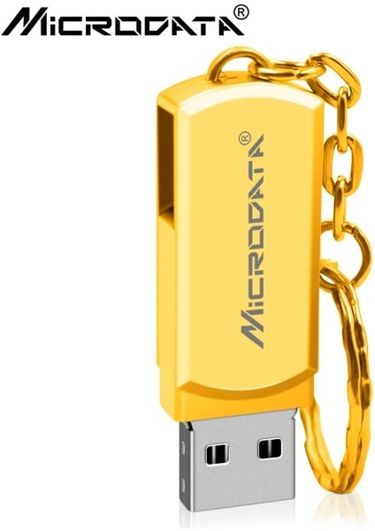 Altın 128 GB USB Flash Sürücü Mini Metal Usb2.0 Kalem Sürücü 32 GB 64 GB 128 Gbusb Sopa Pendrive Yüksek Hızlı U Disk Cle USB Hediye Özelleştirilmiş (Yurt Dışından)