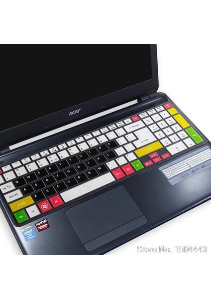 Candyblack 15.6 17.3 Klavye Kapak Koruyucu Cilt Için Acer Aspire V5-561 V5-561PG V5-561G V5-561P E5-731 E5-771 E5-771G V3-731 V3-731G (Yurt Dışından)