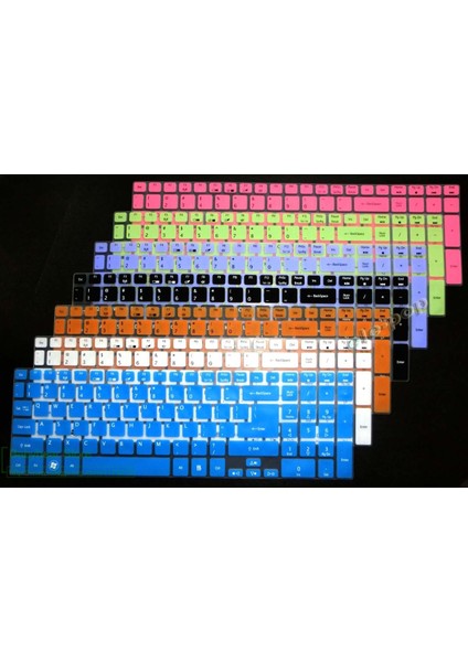 Candyblack 15.6 17.3 Klavye Kapak Koruyucu Cilt Için Acer Aspire V5-561 V5-561PG V5-561G V5-561P E5-731 E5-771 E5-771G V3-731 V3-731G (Yurt Dışından) modelleri