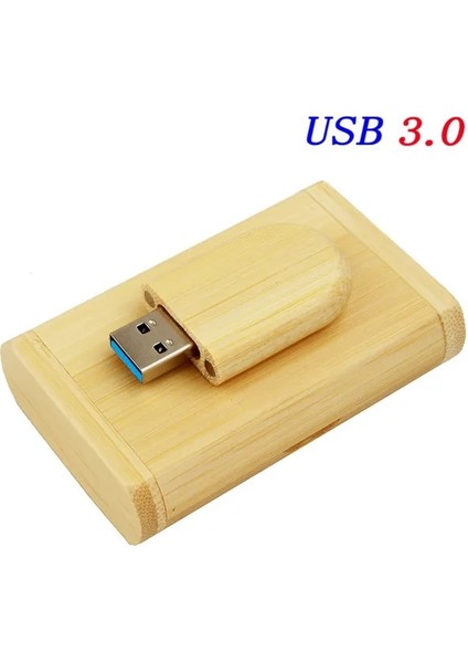 Bambu Kutusu ile 8 GB Jaster 1 Adet Ücretsiz Özel Logo USB 3.0 Flash Sürücü Memory Stick + Ambalaj Kutusu Pendrive 4 GB 8 GB 16 GB 32 GB 64 GB Fotoğraf Hediye (Yurt Dışından)