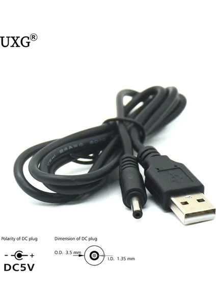 2.5x0.7mm 2m 2m 1m 0.5m USB Bağlantı Noktası 2.0*0.6mm 2.5*0.7mm 3.5*1.35MM 4.0*1.7mm 5.5*2.1mm 2.5mm x 0.7mm 5V Dc Varil Jack Güç Kablosu Konektörü (Yurt Dışından) modelleri