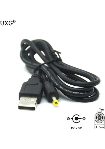 2.5x0.7mm 2m 2m 1m 0.5m USB Bağlantı Noktası 2.0*0.6mm 2.5*0.7mm 3.5*1.35MM 4.0*1.7mm 5.5*2.1mm 2.5mm x 0.7mm 5V Dc Varil Jack Güç Kablosu Konektörü (Yurt Dışından) fırsatları