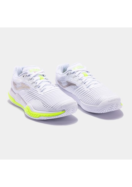 Kadın Tenis Maç Ayakkabı T.point Lady 2302 White Green TPOILS2302T