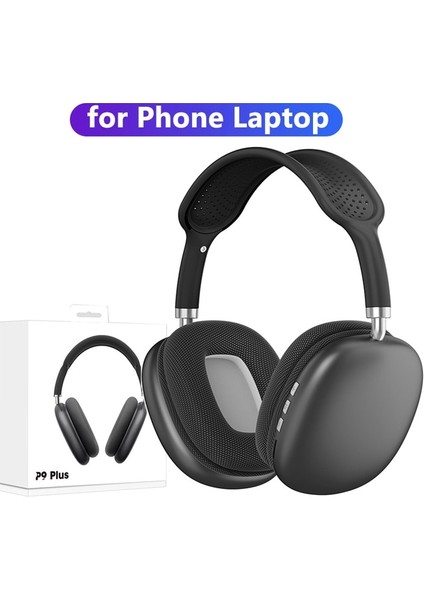 P9-Black P9 Pro Kablosuz Bluetooth Kulaklıklar Mikrofonlu Stereo Kulak Içi Spor Oyun Kulaklıkları Destek Tf Cep Telefonu Laptop Tv Ps4 (Yurt Dışından)