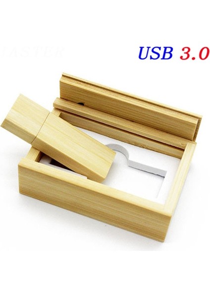 Bambu 32GB Jaster USB 3.0 Ahşap Memory Stick USB Flash Sürücü Kalem Sürücü Pendrive 4gb 16GB 32GB 64GB U Disk Düğün Hediyesi Ücretsiz Özel Logo (Yurt Dışından)