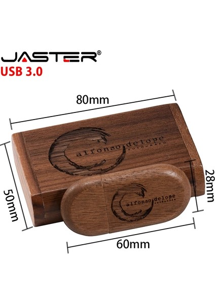 Bambu Kutulu 16 GB 5 Adet/grup Jaster USB 3.0 Ahşap USB + Kutu Kalem Sürücü 4 GB 16 GB 32 GB 64 GB USB Flash Sürücü Pendrive Memory Stick 1 Adet Ücretsiz Özel Logo (Yurt Dışından)