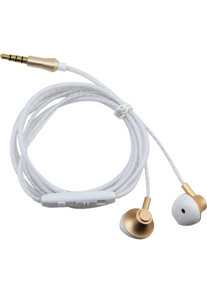 Beyaz Kablolu Kulaklık Marka Subwoofer Metal Kulak Içi Yeni Stereo 3.5mm Kablo Dizüstü Akıllı Telefon Için (Yurt Dışından) indirimleri
