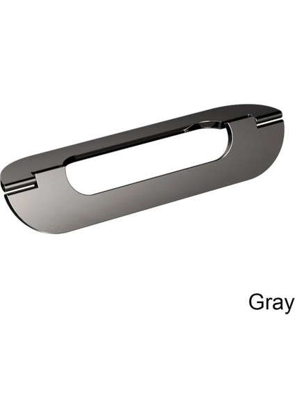 Gri Çinko Alaşımı Dizüstü Bilgisayar Standı Dizüstü Desteği Katlanabilir Masa Tutucu Standı Macbook Dizüstü iPad Tablet Için Taşınabilir Soğutma Taban Braketi (Yurt Dışından)