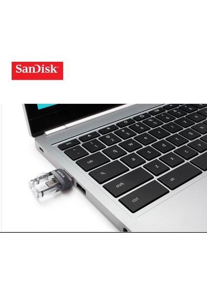 USB Type-C 32GB Sandisk Otg USB Flash Sürücü 32GB 16GB USB 3.0 Çift Mini Kalem Sürücüler 128GB 64GB Pc ve Android Telefonlar Için Pendrive'lar Nakliye Için (Yurt Dışından) fırsatları
