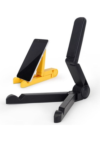 Beyaz Evrensel Katlanır Tablet Telefon Tutucu Ayarlanabilir Masaüstü Montaj Tripod Standı Tutucu Desteği IPad IPhone Masa Sabitleyici U3 (Yurt Dışından) fiyatları