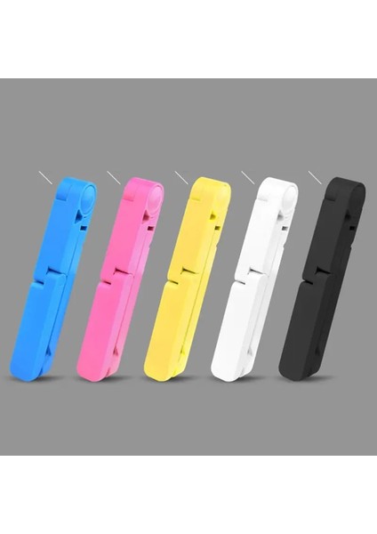 Beyaz Evrensel Katlanır Tablet Telefon Tutucu Ayarlanabilir Masaüstü Montaj Tripod Standı Tutucu Desteği IPad IPhone Masa Sabitleyici U3 (Yurt Dışından) fırsatları