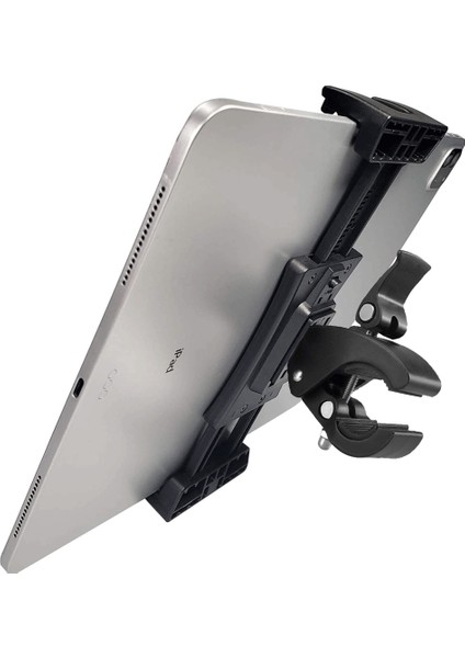 Siyah Montaj Dirseği Spor Salonu Koşu Bandı Bisiklet Gidon Klip Standı Spor Ayarlanabilir Tablet Tutucu Evrensel 4-13 Inç iPad 9.7 10.5 2018 (Yurt Dışından)