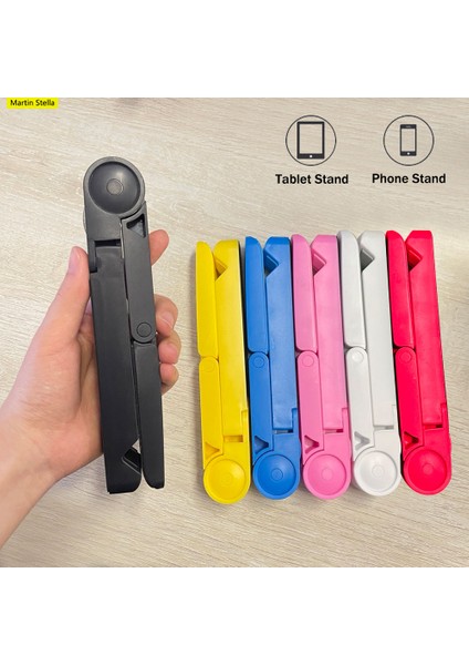 Siyah ve Kırmızı Evrensel Masaüstü Tablet Telefon Tutucu Ipad Standı Samsung Xiaomi Huawei Redmi Için Tablet Telefon Tutucu Aksesuarları (Yurt Dışından) fiyatları