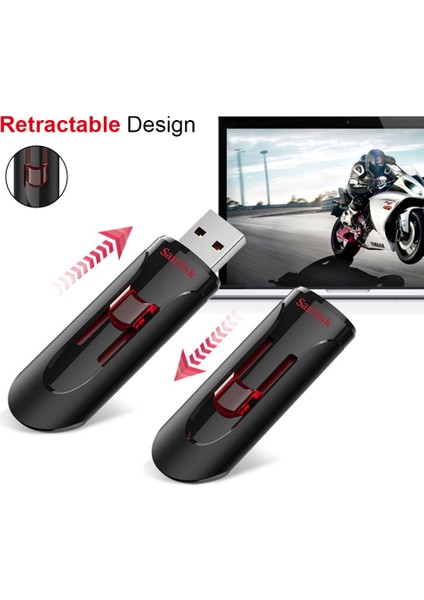 128 GB Sandisk 100% CZ600 USB Flash Sürücü USB Flash USB 3.0 Kalem Sürücü 16 GB 32 GB 64 GB 128 GB Sopa Pendrive 3.0 Disk Cle USB Yüksek Hızlı (Yurt Dışından)