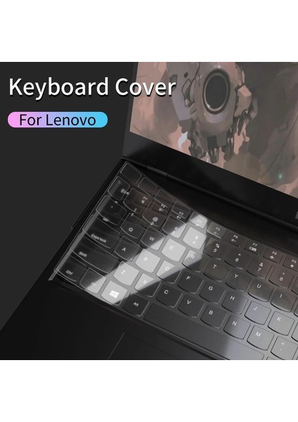 Legion 5 15ACH6 Laptop Klavye Kapağı Lenovo Legion 5 15ACH6H/15IMH05 Şeffaf Dizüstü 15.6 Inç 2021 Tpu 2022 Yeni 5 Pro 16IAH7H 15IAH7H (Yurt Dışından)