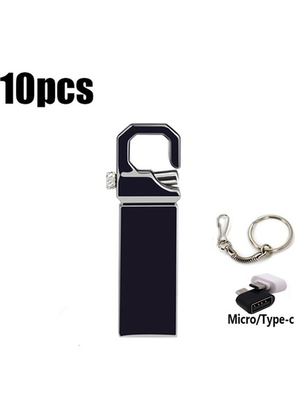 Black-C8 4gb 10PCS Ücretsiz Özel Logo USB Flash Sürücü 4gb 8gb 2.0 Yüksek Hızlı Kalem Sürücü 16GB 32GB 64GB 128GB Pendrive Metal USB Anahtarlı Çubuklar (Yurt Dışından)