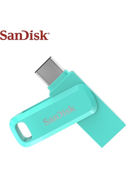 64GB Sandisk Dc3 USB 3.1 USB Flash Sürücü Tip-C 256GB 128GB Yüksek Hızlı 64GB Otg Pendrive Mini U Disk Sdddc3 USB Bellek Çubuğu (Yurt Dışından)
