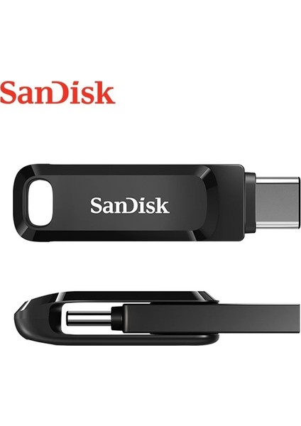 Siyah 256GB Sandisk Otg USB 3.1 Flash Sürücü 32GB 64GB 128GB 256GB 512GB Typec Pendrive U Disk 150MB Sdddc3 Memory Stick Depolama Aygıtı (Yurt Dışından)