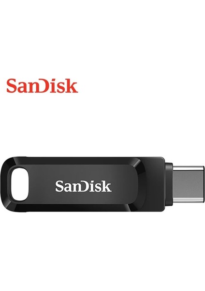 Siyah 256GB Sandisk Otg USB 3.1 Flash Sürücü 32GB 64GB 128GB 256GB 512GB Typec Pendrive U Disk 150MB Sdddc3 Memory Stick Depolama Aygıtı (Yurt Dışından)