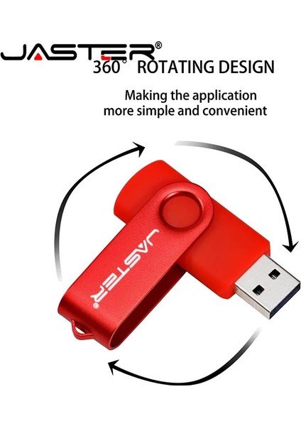 Ad 64GB Moda Dönebilen USB 2.0 Flash Sürücüler 64GB 32GB Kalem Sürücü Ücretsiz Özel Logo Siyah Su Geçirmez Iş Hediyesi Pendrive U Disk (Yurt Dışından)