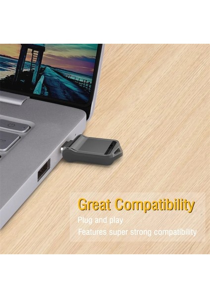 Gümüş 256 GB USB Flash Sürücü 512G 1 Tb 2 Tb Otg Tip C USB 3.0 Sopa Kalem Sürücü Smartphone MacBook Tablet Samsung Için Mini Harici Memory Stick (Yurt Dışından)