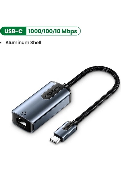 CR01S Samzhe USB Ethernet USB 3.0 2.0 To RJ45 USB Hub Bilgisayar Için Ethernet Adaptörü Ağ Kartı USB Xiaomi Mi Kutusu S Nintendo Anahtarı (Yurt Dışından)