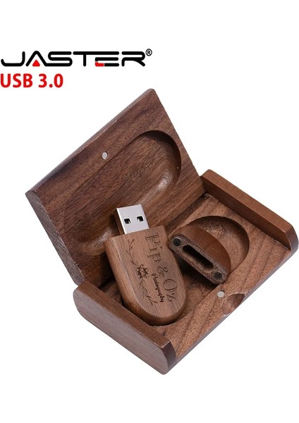 Akçaağaç Kutusu ile 4 GB Jaster 1 Adet Ücretsiz Özel Logo USB 3.0 Flash Sürücü Memory Stick + Ambalaj Kutusu Pendrive 4 GB 8 GB 16 GB 32 GB 64 GB Fotoğraf Hediye (Yurt Dışından)
