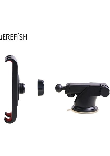 Kırmızı Araba Dashboard Cam Tablet Tutacağı 7 "-10.5" Tablet Tutucu Araç Telefonu Tutucu Tüm Telefon Bağlantıları Için Huawei Xiaomi (Yurt Dışından)