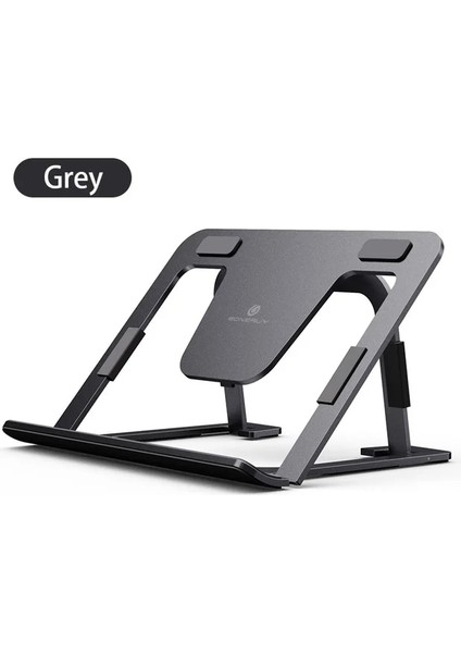 Gri Yeni Alüminyum Alaşımlı Tablet Standı Katlanabilir Masaüstü Standı Xiaomi Pro Air 12.9 11 10.9 10.5 Evrensel Tablet Tutucu (Yurt Dışından)