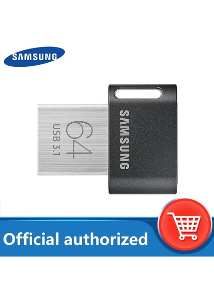 Kordon 64GB Samsung Fıt Plus USB Flash Sürücü 32GB 64GB Kalem Sürücü USB 3.1 Tiny Memory Stick Depolama Cihazı 128GB 256G U Disk Mini Flash Sürücü (Yurt Dışından)