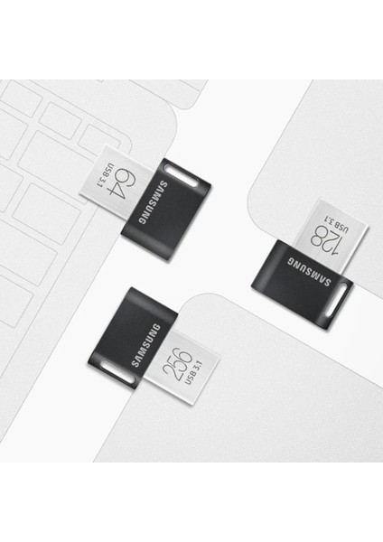 Kordon 64GB Samsung Fıt Plus USB Flash Sürücü 32GB 64GB Kalem Sürücü USB 3.1 Tiny Memory Stick Depolama Cihazı 128GB 256G U Disk Mini Flash Sürücü (Yurt Dışından)