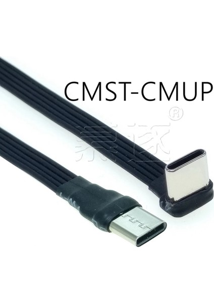 Cmst-Cmup 30 cm Tip-C 2.0 Erkek - Dişi Uzatma Kablosu Pratik Çok Fonksiyonlu Dayanıklı Taşınabilir USB C Şarj Kablosu Bağlantı Hattı (Yurt Dışından)