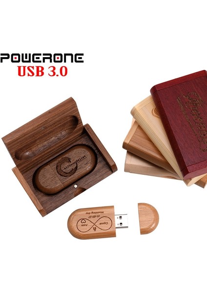 Redwood USB 32GB Ahşap + Kutu USB 3.0 Flash Sürücü 64GB Ücretsiz Özel Logolu Kalem Sürücüler 32GB Yaratıcı Hatıra Hediyeleri U Disk 16GB Memory Stick 8gb (Yurt Dışından)